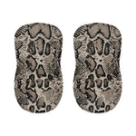Tan And Black Snakeskin Print Bar Stool Covers