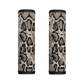 Tan And Black Snakeskin Print Handle Covers