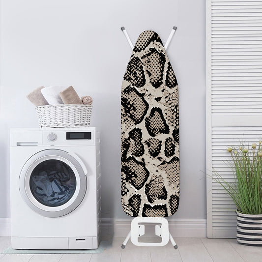 Tan And Black Snakeskin Print Ironing Board Cover