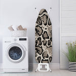 Tan And Black Snakeskin Print Ironing Board Cover