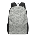 Tan Digital Camo Pattern Print 17 Inch Backpack