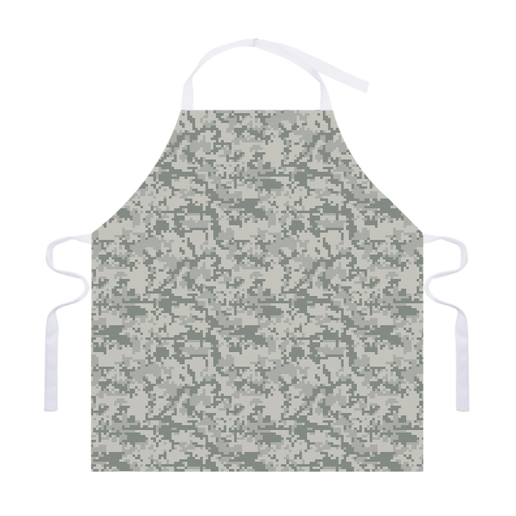 Tan Digital Camo Pattern Print Adjustable Apron