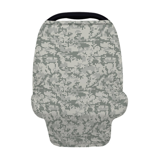 Tan Digital Camo Pattern Print Baby Seat Cover