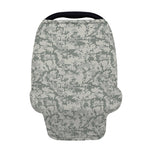 Tan Digital Camo Pattern Print Baby Seat Cover