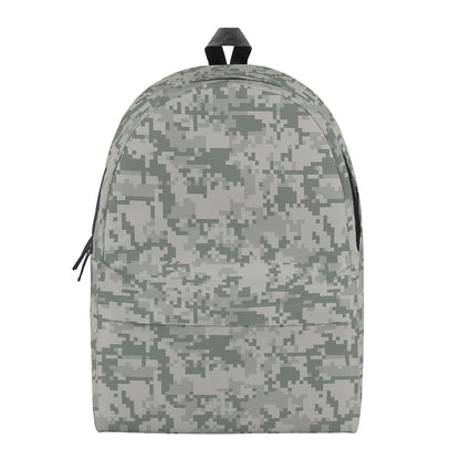 Tan Digital Camo Pattern Print Backpack