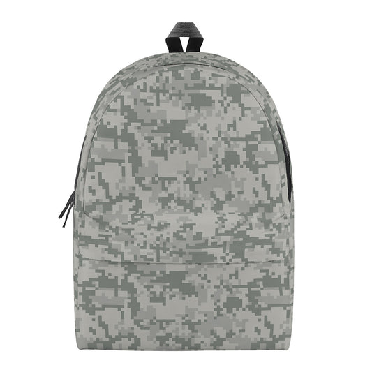 Tan Digital Camo Pattern Print Backpack