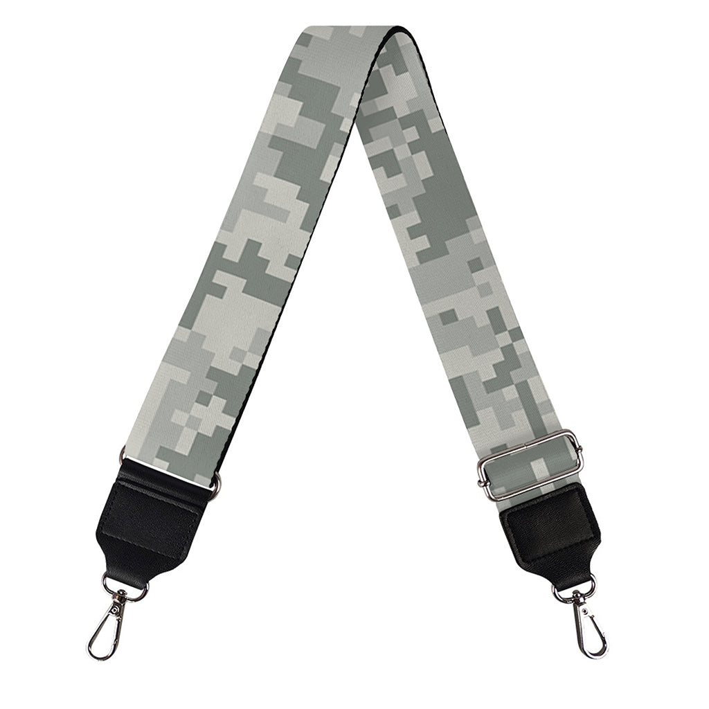 Tan Digital Camo Pattern Print Bag Strap