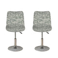 Tan Digital Camo Pattern Print Bar Stool Covers