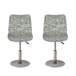 Tan Digital Camo Pattern Print Bar Stool Covers