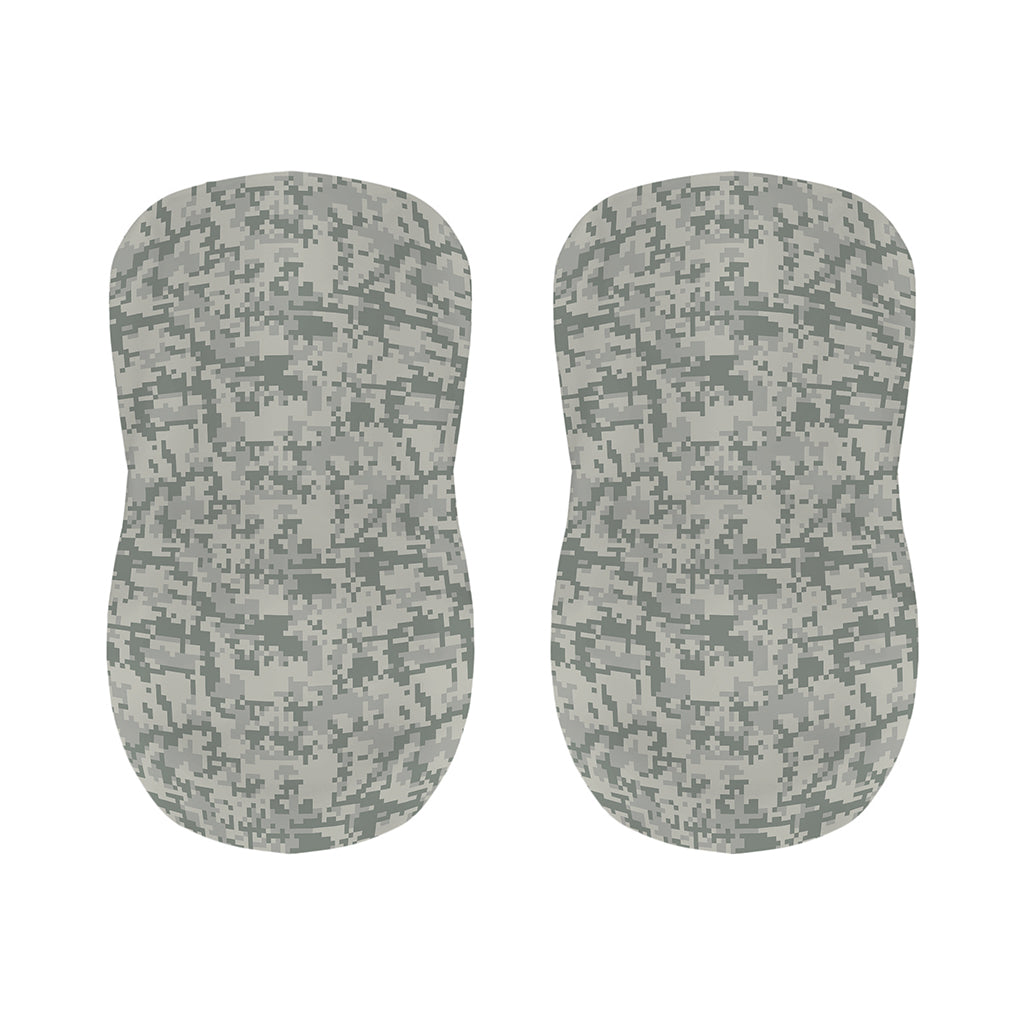 Tan Digital Camo Pattern Print Bar Stool Covers
