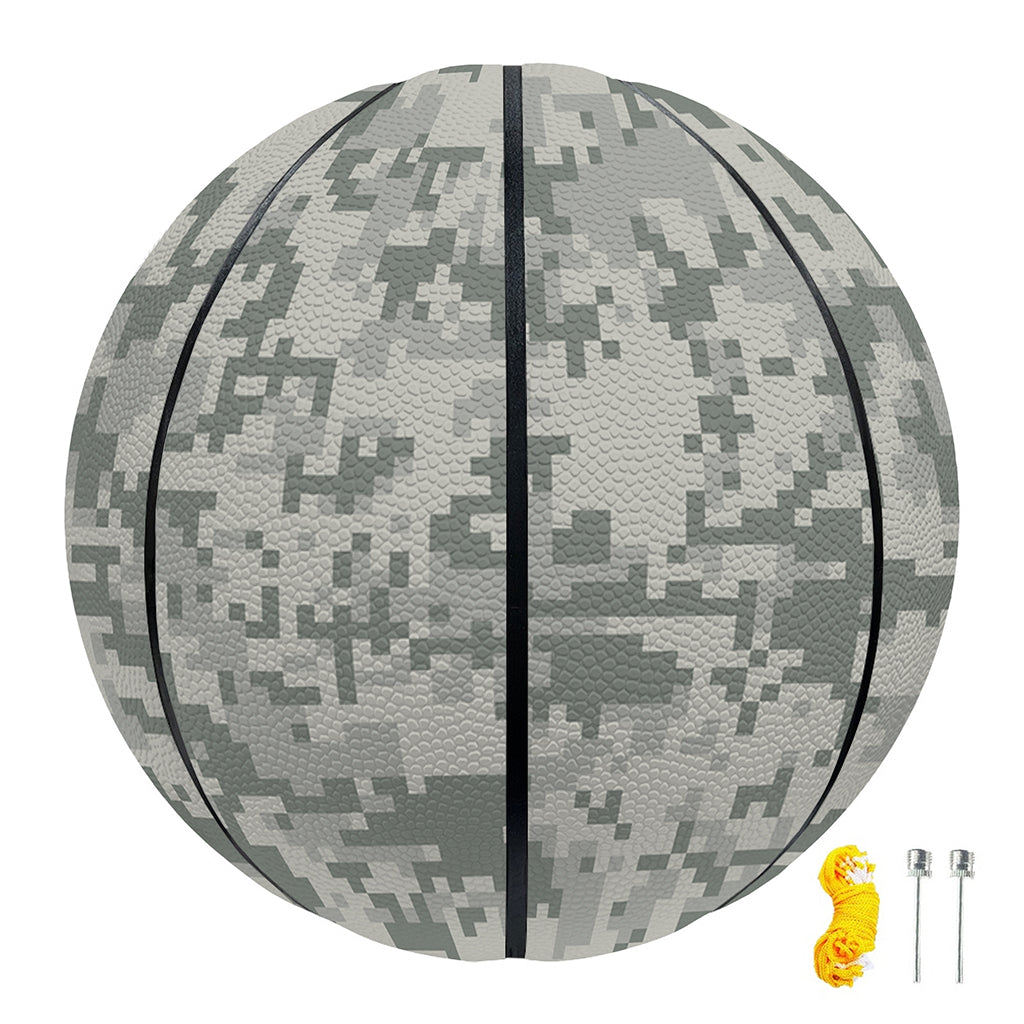 Tan Digital Camo Pattern Print Basketball