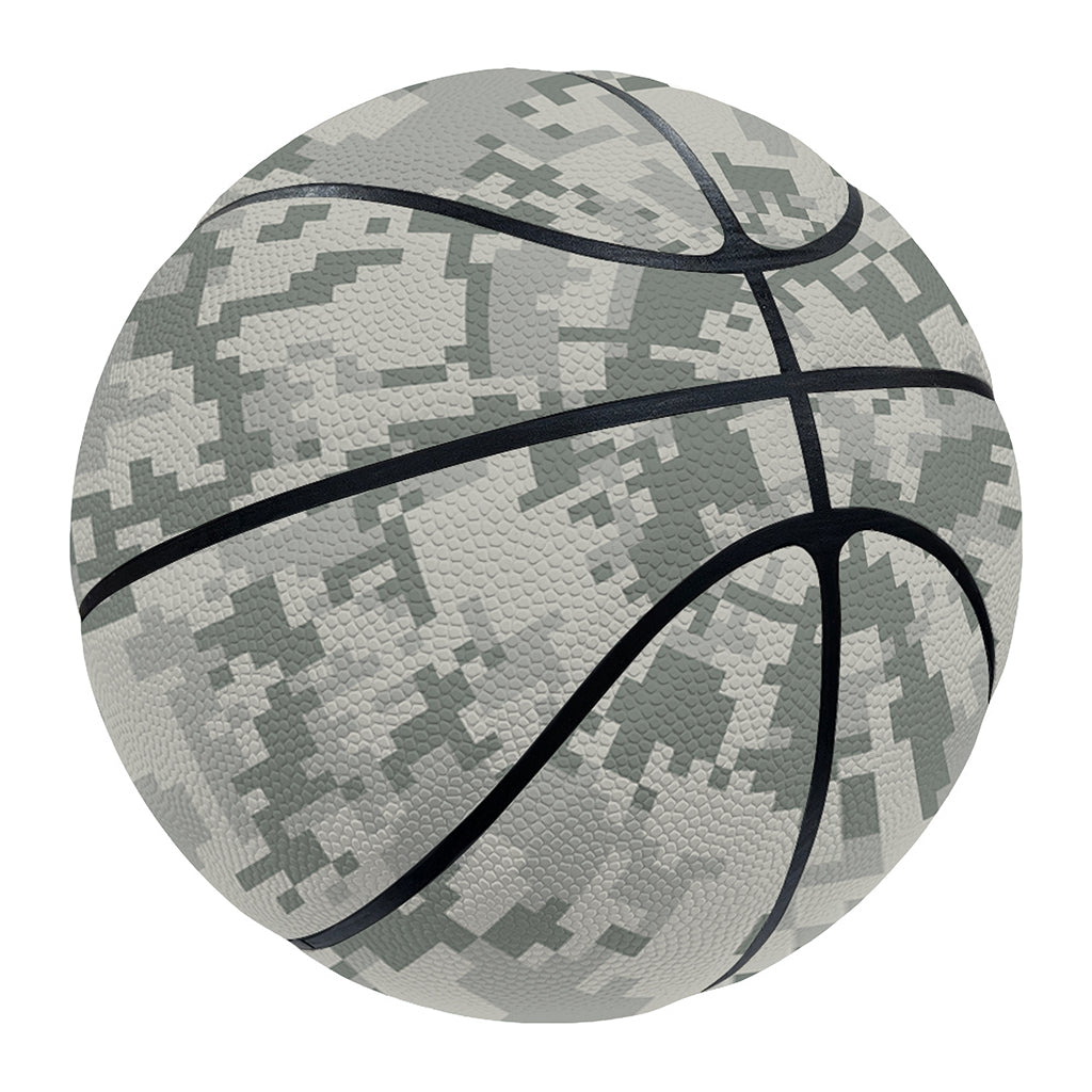 Tan Digital Camo Pattern Print Basketball