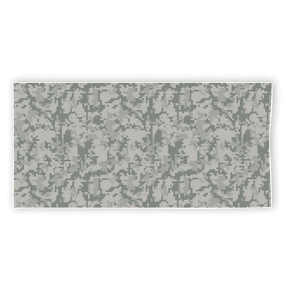 Tan Digital Camo Pattern Print Beach Towel