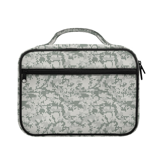 Tan Digital Camo Pattern Print Briefcase Bible Bag