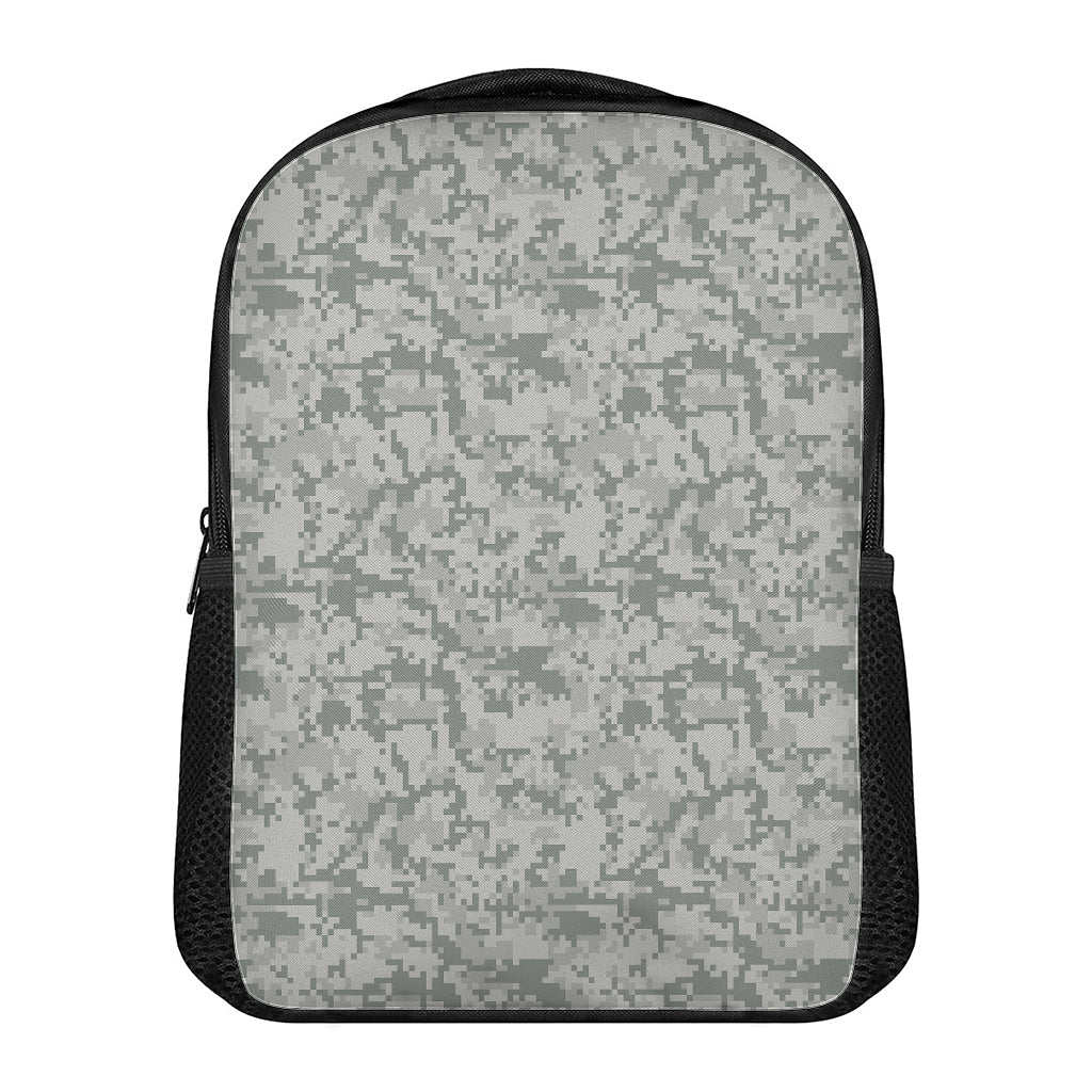Tan Digital Camo Pattern Print Casual Backpack