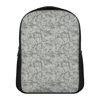 Tan Digital Camo Pattern Print Casual Backpack