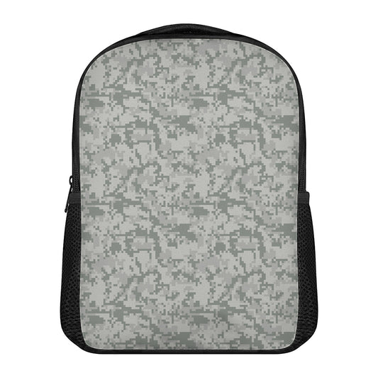 Tan Digital Camo Pattern Print Casual Backpack