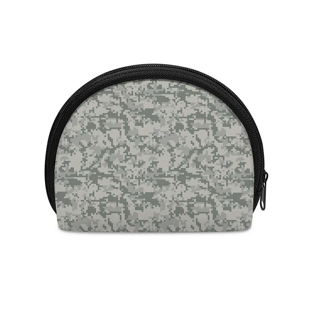 Tan Digital Camo Pattern Print Coin Purse