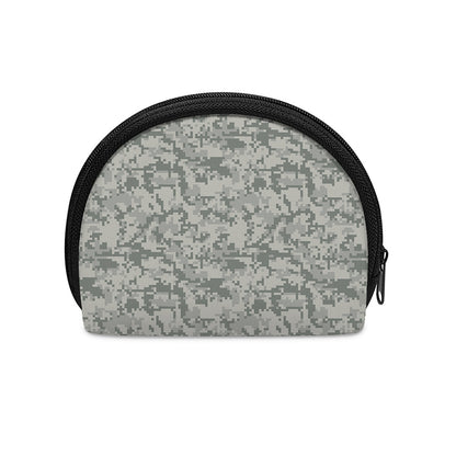 Tan Digital Camo Pattern Print Coin Purse