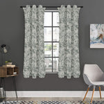 Tan Digital Camo Pattern Print Curtain