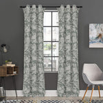 Tan Digital Camo Pattern Print Curtain