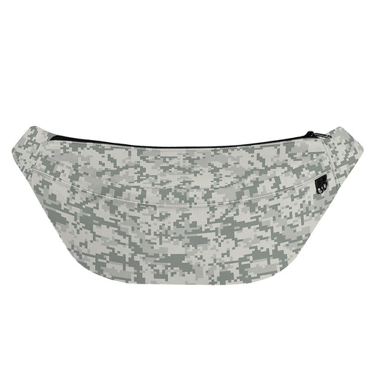 Tan Digital Camo Pattern Print Fanny Pack
