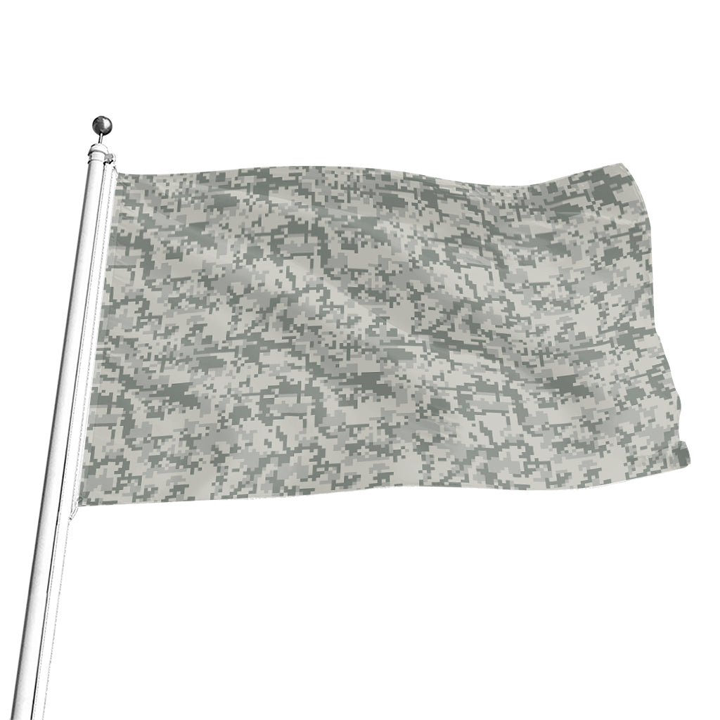 Tan Digital Camo Pattern Print Flag