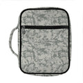 Tan Digital Camo Pattern Print Front Pocket Bible Bag