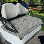 Tan Digital Camo Pattern Print Golf Cart Seat Cover