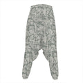 Tan Digital Camo Pattern Print Hammer Pants