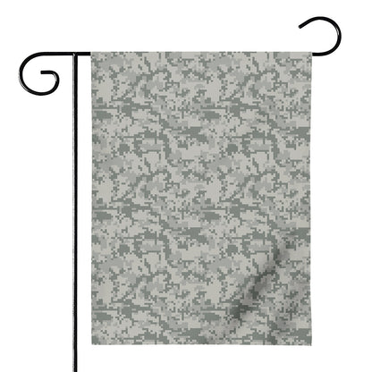 Tan Digital Camo Pattern Print House Flag