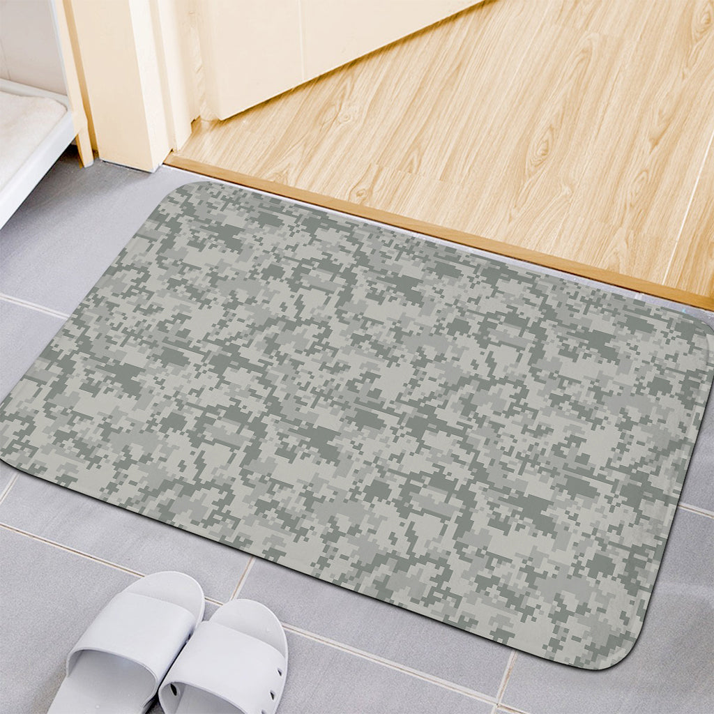 Tan Digital Camo Pattern Print Indoor Door Mat