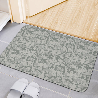 Tan Digital Camo Pattern Print Indoor Door Mat