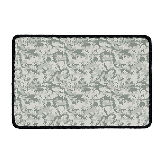 Tan Digital Camo Pattern Print Kitchen Mat