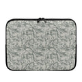 Tan Digital Camo Pattern Print Laptop Sleeve