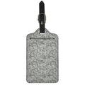 Tan Digital Camo Pattern Print Luggage Tag