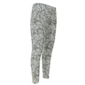 Tan Digital Camo Pattern Print Men's Compression Pants