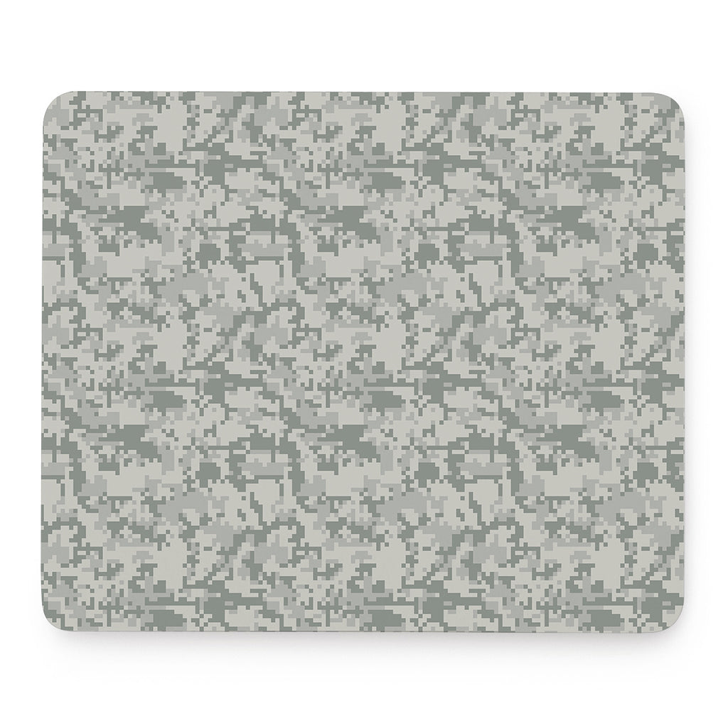 Tan Digital Camo Pattern Print Mouse Pad