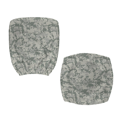 Tan Digital Camo Pattern Print Office Chair Cover