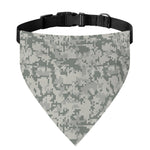 Tan Digital Camo Pattern Print Over The Collar Dog Bandana