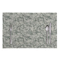 Tan Digital Camo Pattern Print Placemat