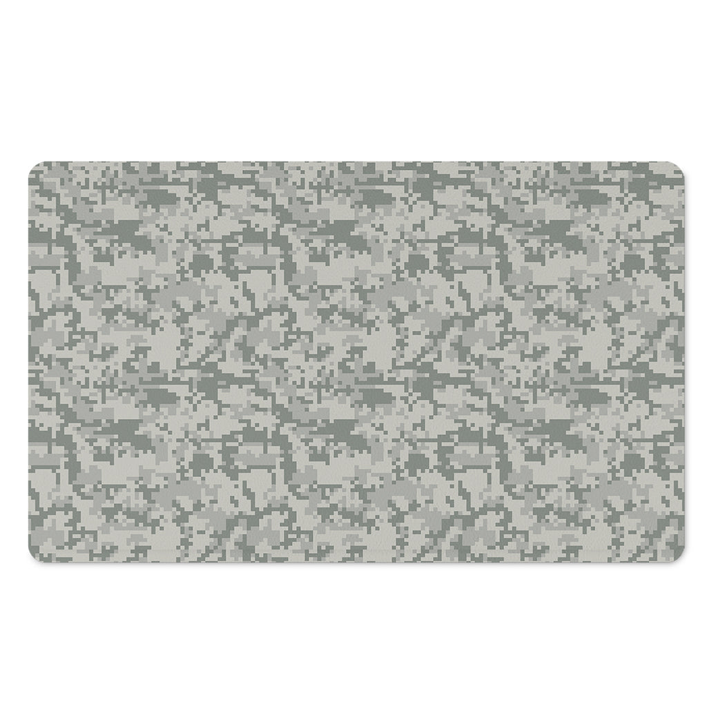 Tan Digital Camo Pattern Print Polyester Doormat