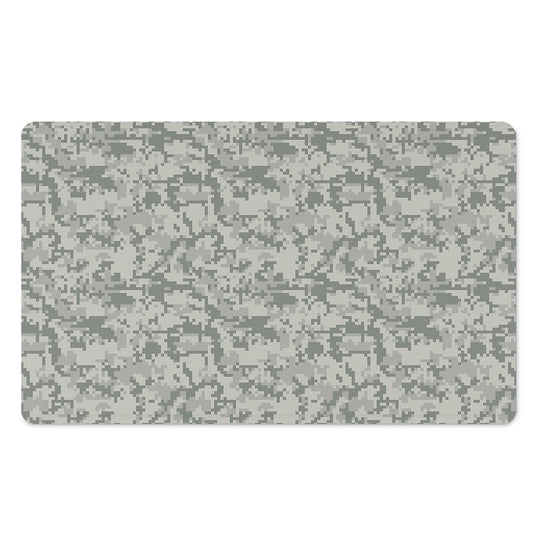 Tan Digital Camo Pattern Print Polyester Doormat