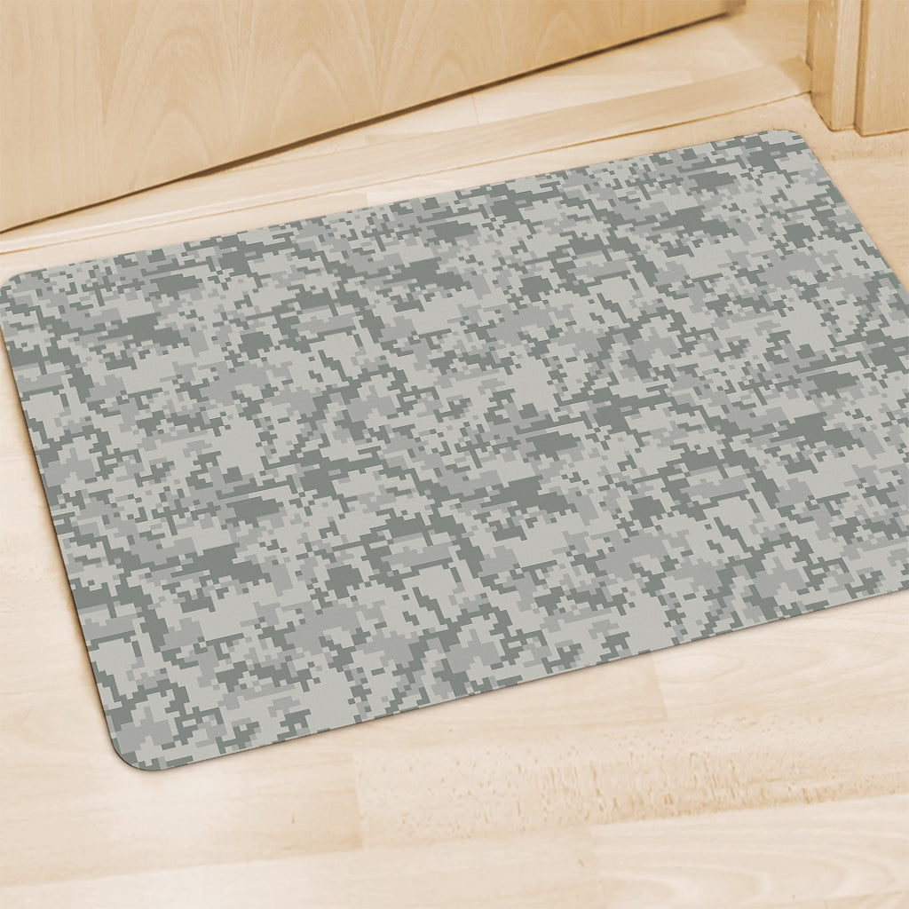 Tan Digital Camo Pattern Print Polyester Doormat