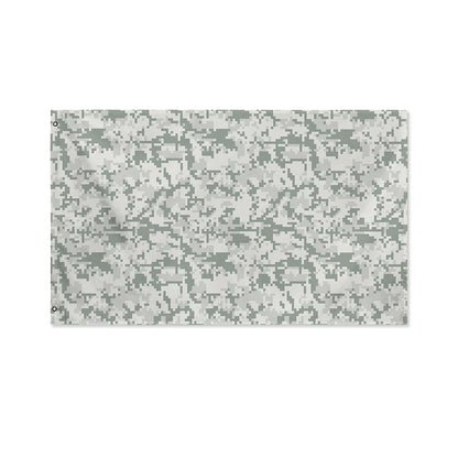 Tan Digital Camo Pattern Print Polyester Flag