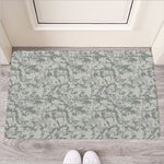 Tan Digital Camo Pattern Print Rubber Doormat