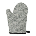 Tan Digital Camo Pattern Print Single Oven Mitt