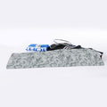 Tan Digital Camo Pattern Print Sports Towel