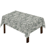 Tan Digital Camo Pattern Print Tablecloth