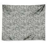 Tan Digital Camo Pattern Print Tapestry
